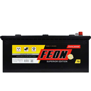 Аккумулятор автомобильный FEON 190Аh 1150A L+ (D5)