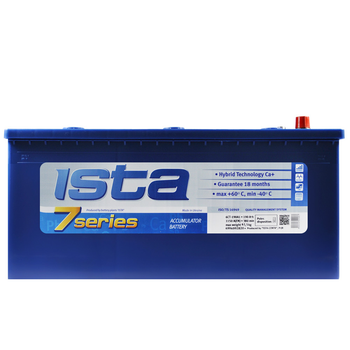 Автомобильный аккумулятор Ista 7 Series 190Ah 1150A R+