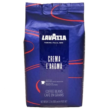 Кофе в зернах Lavazza Espresso Crema e Aroma 1кг. Лавацца Италия.