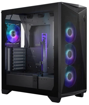 Корпус MSI MPG Gungnir 300R Airflow / без БП / Midi Tower / E-ATX / Glass / 4x120mm ARGB / Черный (101957242)