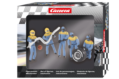Zestaw figurek dla toru samochodowego Carrera Mechanicy 5 szt (4007486211322)