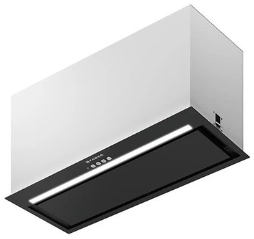 Витяжка Faber вбудована, 70см, 1119м3г, Inka Lux Evo Bk Matt A70, чорний матовий (305.0665.356)