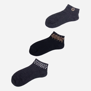 Набір жіночі шкарпетки YOCLUB SKS-0001K-000B 36-41 3 пари Різнокольорові (5903999432133)