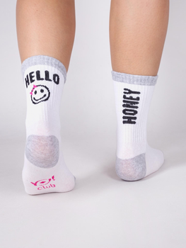 Жіночі шкарпетки YOCLUB SKA-0099K-A100 35-38 Білі (5904921624299)