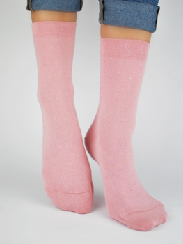 Жіночі шкарпетки Noviti SB011-W-04 39-42 Брудно-рожеві (5905204303788)
