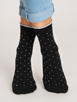 Жіночі шкарпетки Noviti SB013-W-02 35-38 Чорні (5905204303887)