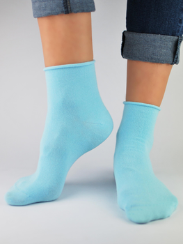 Жіночі шкарпетки Noviti SB014-W-08 39-42 Сині (5905204315484)