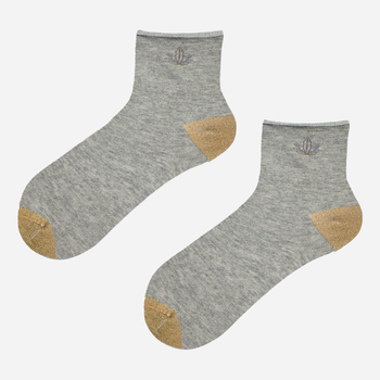 Жіночі шкарпетки Noviti SB028-W-03 39-42 Сірі (5905204316511)
