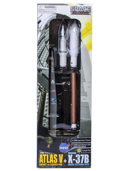 Ракета ATLAS V на стартовой платформе с экспериментальным орбитальным самолетом BOEING X-37B, Dragon, 56260
