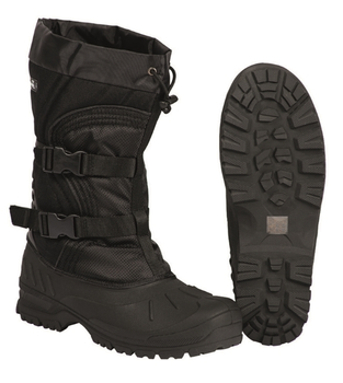 Ботинки военнополевые Mil-Tec Зимние утепленные снеговые 42р. Черные