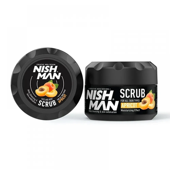 Чоловічий скраб для обличчя Nishman Natural Apricot Face Scrub 300 мл