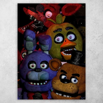 Плакат постер CupKit "Five Nights at Freddy's / Пять ночей с Фредди" №20 А3 42х29,7 см