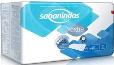 Одноразові пелюшки Sabanindas Protector 60x40 см 25 шт (8410520039107)