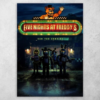 Плакат постер CupKit "Five Nights at Freddy's / Пять ночей с Фредди" №1 А4 21х29,7 см