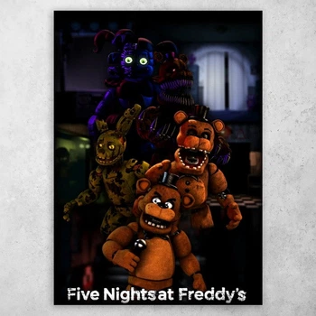 Плакат постер CupKit "Five Nights at Freddy's / П'ять ночей з Фредді" №27 А4 21х29,7 см