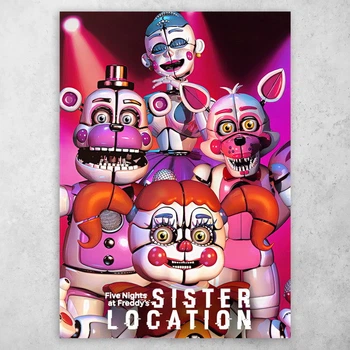 Плакат постер CupKit "Five Nights at Freddy's / Пять ночей с Фредди" №24 А4 21х29,7 см