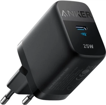 Мережевий зарядний пристрій Anker PowerPort 312 25W USB-C Black (A2642G11)