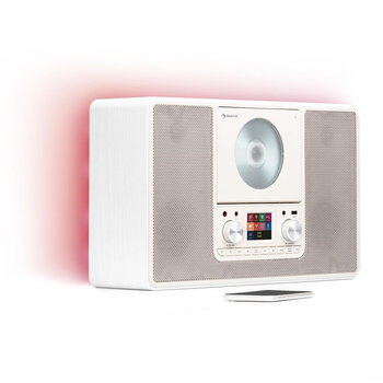 Интернет-радио Auna Scala VCD-IR (10035427) FM / CD / USB / WiFi / DAB / Bt