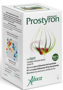 Натуральные капсулы Aboca Prostyron Advanced для поддержания здоровья простаты 60 шт (8032472013372)