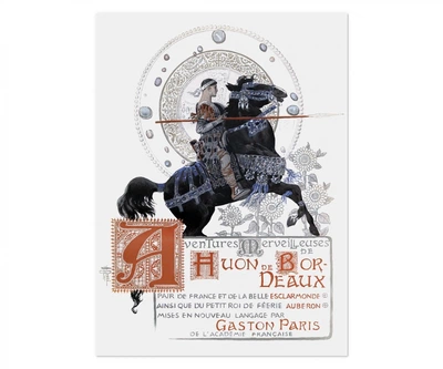 Постер CP Huon de Bordeaux 1898 Вінтаж 44х60 см (312)