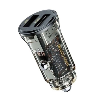 Зарядне автомобільне WEKOME WP-C40 (15W/2USB/3A) Чорний