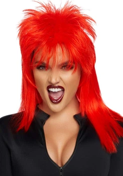 Парик Leg Avenue Unisex rockstar wig Универсальный Красный ( SO7939 )