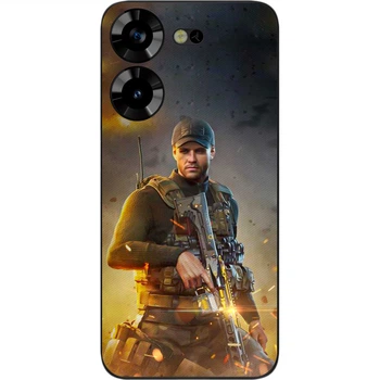 Силіконовий чохол SMTT для Tecno Pova 5 4G з зображенням Call of Duty Gaz Газ