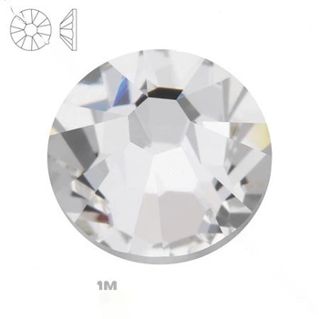 Стразы Swarovski 2038 (без фольги) Crystal, HotFix, SS10 (2,8 мм), 1 шт (STR-009822)