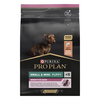 Сухий корм для цуценят малих порід із чутливою шкірою Pro Plan Small and Mini Puppy Sensitive Skin 3 кг