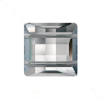 Бусина Swarovski 5625 Crystal, 10х10 мм, Два отверстия, 1 шт (BUS-005503)