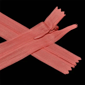 Блискавка потайна нераз'емна, 20 см, Тип 3, Коралова, 1 шт (ZIP-015915) Polimex