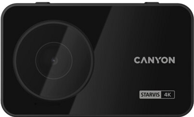 Відеореєстратор Canyon DVR40GPS UltraHD 4K 2160p GPS Wi-Fi Black (CND-DVR40GPS)