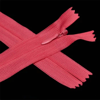 Молния потайная неразъемная, 20 см, Тип 3, Красно-малиновая, 1 шт (ZIP-015916) Polimex