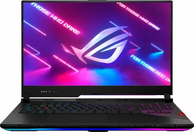 Ноутбук ASUS 17.3" ROG Strix SCAR 17 G733QS-HG244T/AMD R9 5900HX/16GB/512SSD/GF 3080-8/W10H/Black (G733QS-HG244T) Б/в