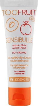 Гель для душа "Персик & Абрикос" - Toofruit Sensibulle Shower Jelly 400ml (281673-31021538)