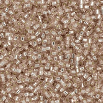 Бісер японський Miyuki Delica 11/0 DB1203, Рожево-бежевий, 3 г (BIS-039970)