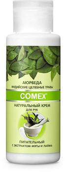 Натуральный крем для рук питательный с экстрактом мяты и лайма - Comex 75ml (870885-19470)
