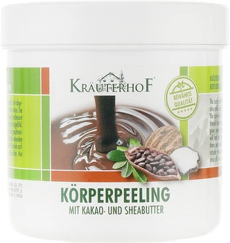 Пілінг для тіла з маслом плодів ши та какао - Krauterhof Wild Cacao Body Peeling 400ml (280841-34107)