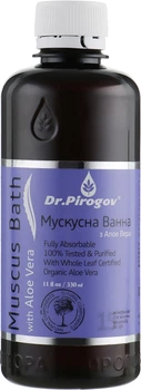 Мускусна ванна з алое вера - Dr.Pirogov Musk Bath With Aloe Vera 330ml (332223-31102481)