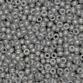Бисер японский Miyuki круглый RR 11/0 №526, Серый, 5 г (BIS-036689)