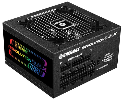 Блок живлення Enermax PSU model REVOLUTION D.F.X 850W (ERT850EWT)