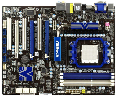 Материнська плата AsRock 890GX Extreme3 (890GX Extreme3) (sAM3/AM3+, AMD 890GX, ATX) Б/в,U1