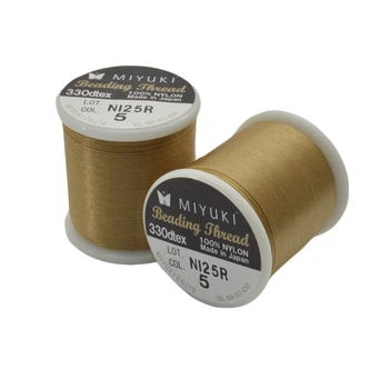 Нитка для бісеру Miyuki 05, Золотиста, 50 м (MUL-045281)