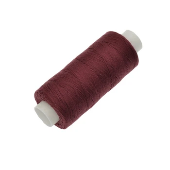 Нитка поліестерова KIWI №40/2, col.122, Бордова, 366 м (MUL-046696) Polimex