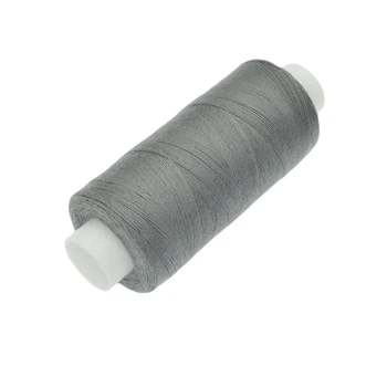 Нитка поліестерова KIWI №40/2, col.335, Сіра, 366 м (MUL-046772) Polimex