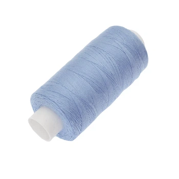 Нитка поліестерова KIWI №40/2, col.328, Блакитна, 366 м (MUL-046768) Polimex