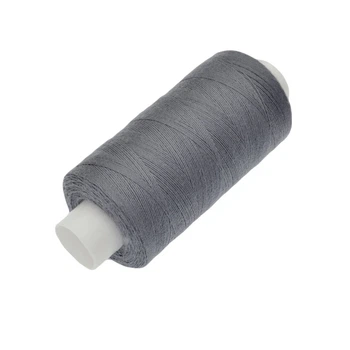 Нитка поліестерова KIWI №40/2, col.339, Сіра, 366 м (MUL-046774) Polimex