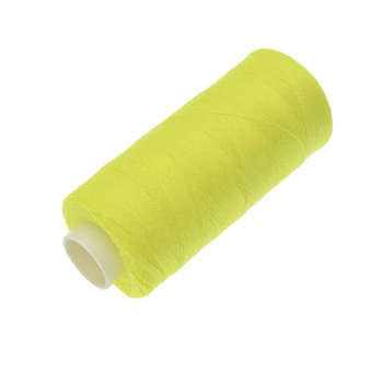 Нить полиэстеровая KIWI №40/2, col.383, Лимонная, 366 м (MUL-046785) Polimex