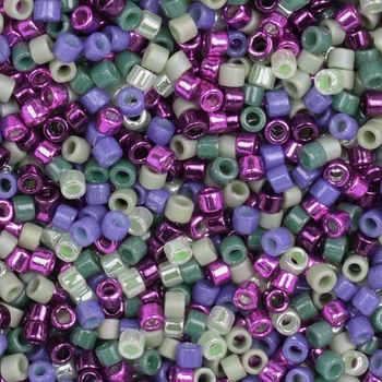 Бісер японський Miyuki Delica 11/0 DBmix117, Різнокольоровий, 3 г (BIS-049704)
