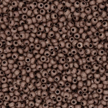 Бисер чешский №297/16А19, Коричневый, Натуральный, 10/0 (BIS-043860) Preciosa